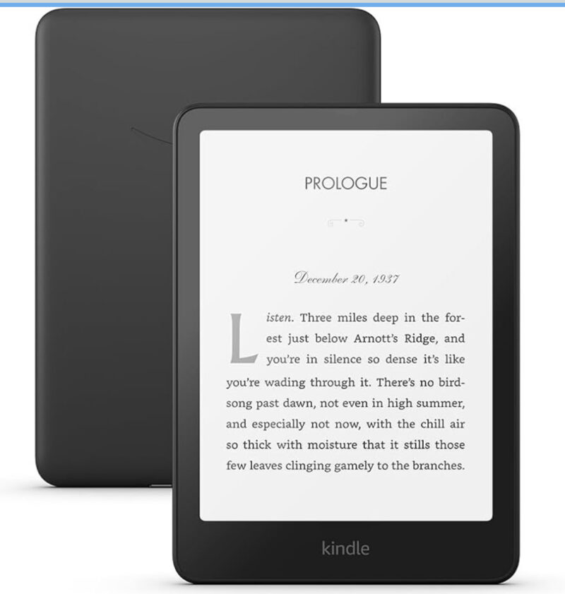 Amazon Kindle Paperwhite (16 GB) – Our fastest Kindle ever, with new 7" glare-free display, and weeks of battery life – Black